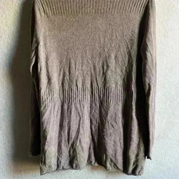 BAREFOOT DREAMS CozyChic  Lite Circle Open Front Cardigan Sweater Lagenlook S - Picture 9 of 12